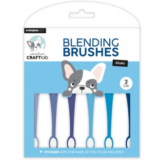 Blending Brushes Blues 2cm...